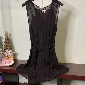 Jose Black Midi Dress